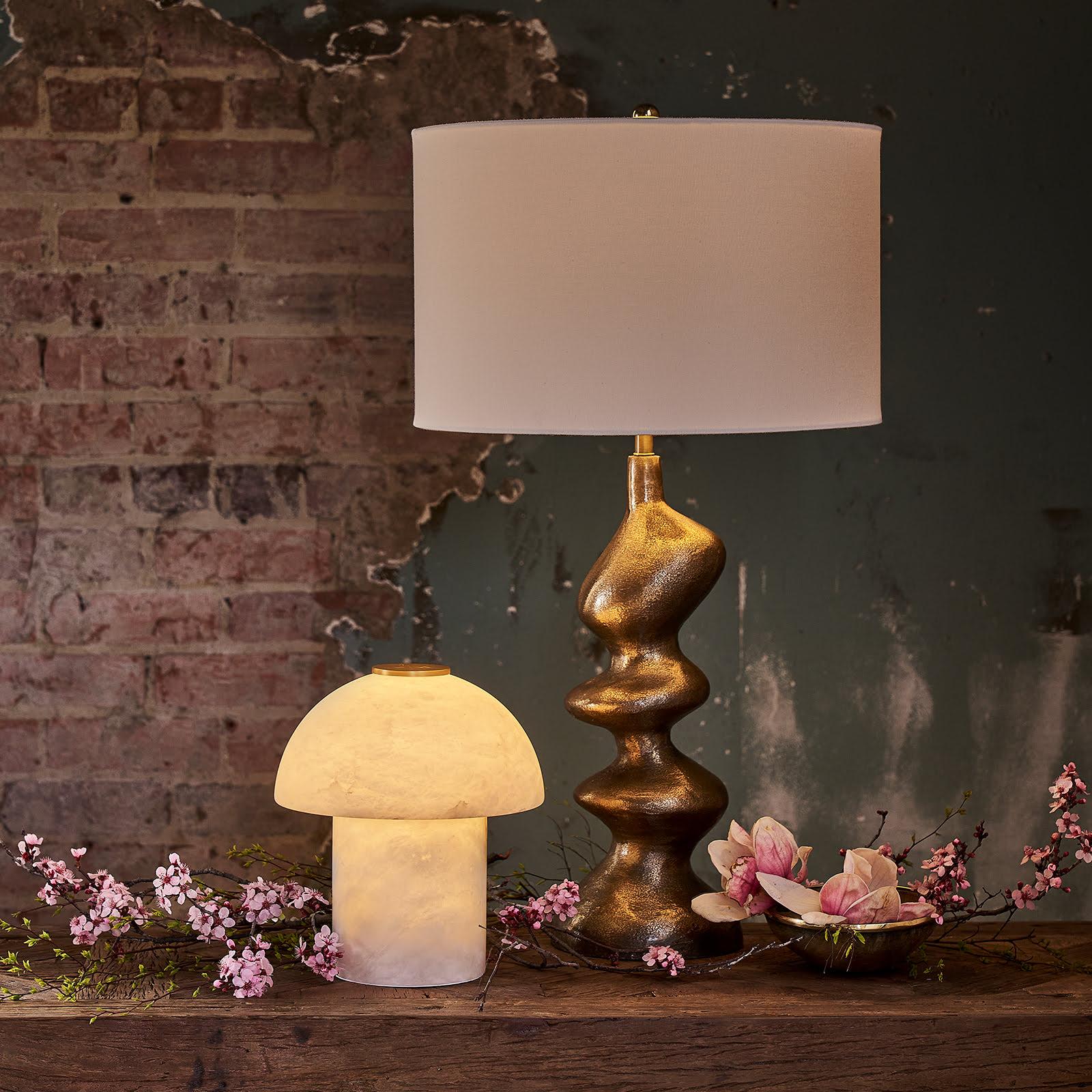Blobby Table Lamp (Brass) | Regina Andrew Detroit